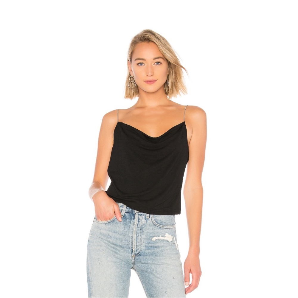 Katryna Chain Cami in Black. Size Small. NWT